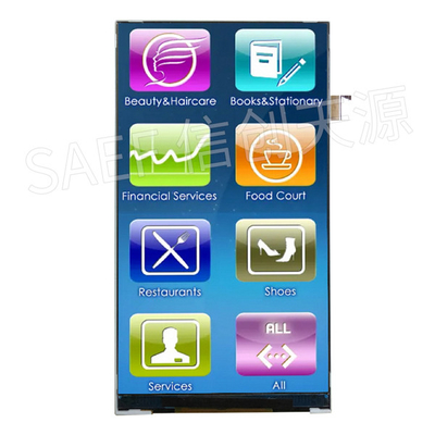 MIPI connectent 5 le portrait de TFT LCD HD 720x1280 de pouce avec le module d'affichage à cristaux liquides de PCT
