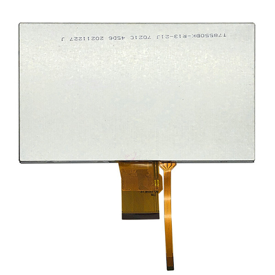 7 interface mordue de TFT LCD 800x480 Dots Display RVB 24 de pouce avec l'écran tactile résistif