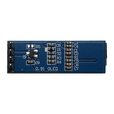 Module d'affichage OLED 128x32 0,91 pouce 4 broches | Circuit intégré pilote SSD1306 | Interface I2C