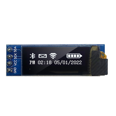 module d'affichage de 3V 5V 128x32 OLED goupilles de 0,91 pouces 4 avec SSD1306 le conducteur IC