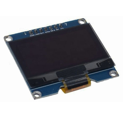 1Module d'affichage OLED de 54 pouces 128x64 Résolution Interface SPI Contraste élevé Faible consommation d'énergie