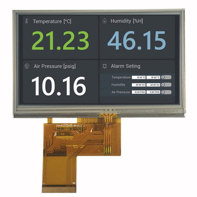 Affichage LCD TFT de 4,3 pouces avec interface RGB résistive 480x272 ST7282T2