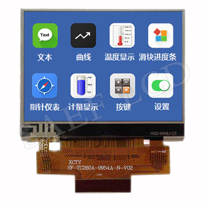 Interface IPS TFT LCD 2,6&quot; de MCU en largeur de pouce 480x320 avec le RTP
