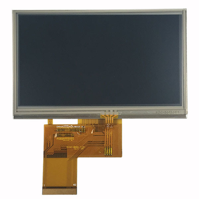 4,3&quot; interface de l'angle de visualisation RVB de l'écran 480x272 IPS d'affichage à cristaux liquides TFT de pouce pleine avec l'écran résistif d'affichage à cristaux liquides TFT d'écran tactile