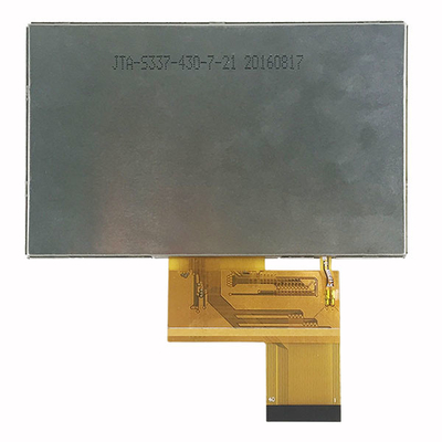 4,3&quot; interface de l'angle de visualisation RVB de l'écran 480x272 IPS d'affichage à cristaux liquides TFT de pouce pleine avec l'écran résistif d'affichage à cristaux liquides TFT d'écran tactile