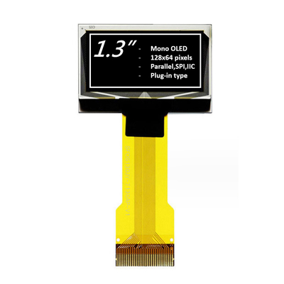 1Module d'affichage OLED monochrome de.3 pouces 128x64 pixels Blanc/Bleu en option