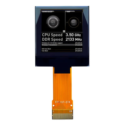 Module d'affichage OLED de 20 broches de 1,12 pouce 128x128 40 mm de long Connecteur ZIF parallèle SPI I2C