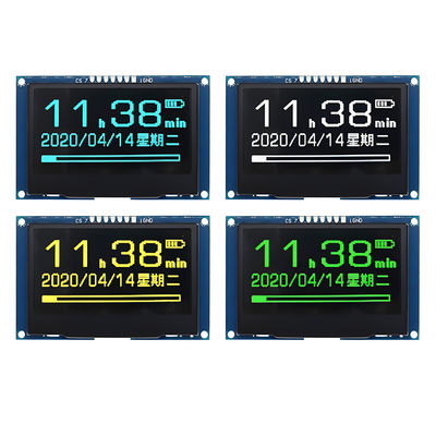 2.42 pouces 7 broches SPI Interface tableau de contrôle OLED SSD1309/SPD0301 pilote IC