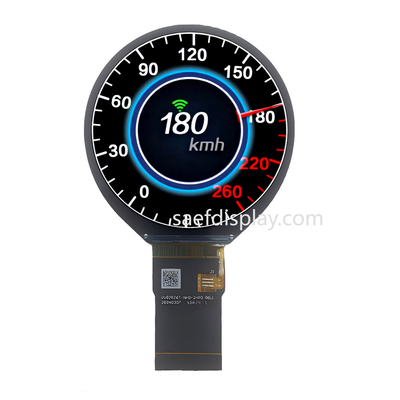 2.48 pouces TFT LCD IPS Affichage circulaire 3SPI+18RGB Interface Ronde Résolution 480x480
