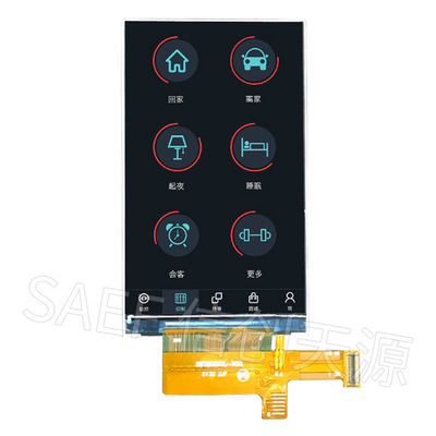 3Module d'affichage LCD IPS TFT de 1 pouce 480 × 800 HD, interface MIPI, 350 nits, tout angle de vue, tactile en option
