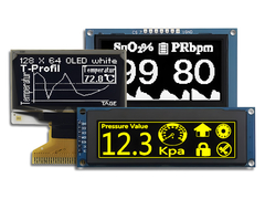 affichage OLED monochrome