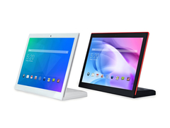 Meilleur prix Affichage tactile Android en forme de L avec le port POE RJ45