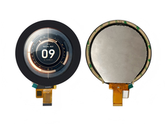 3Affichage LCD circulaire de 0,4 pouces - 800x800, écran tactile, de qualité automobile.